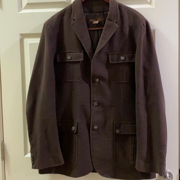 Perry Ellis Men’s Brown Sport Coat Size 46REG - Picture 1 of 11